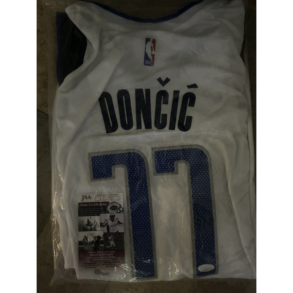 NBA 54 Signed Luka Doncic Jersey With COA
